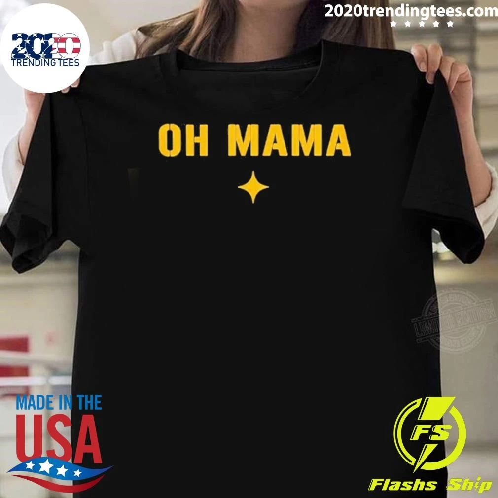Oh Mama Steelers Football Shirt