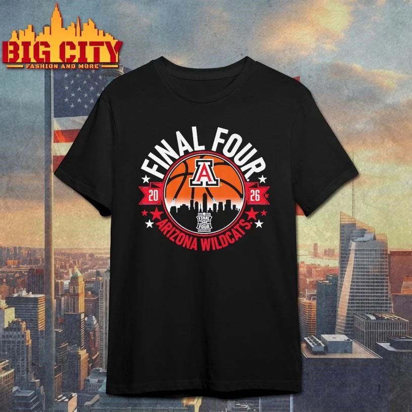 Arizona Wildcats MBB 2026 Final Four College Shirt