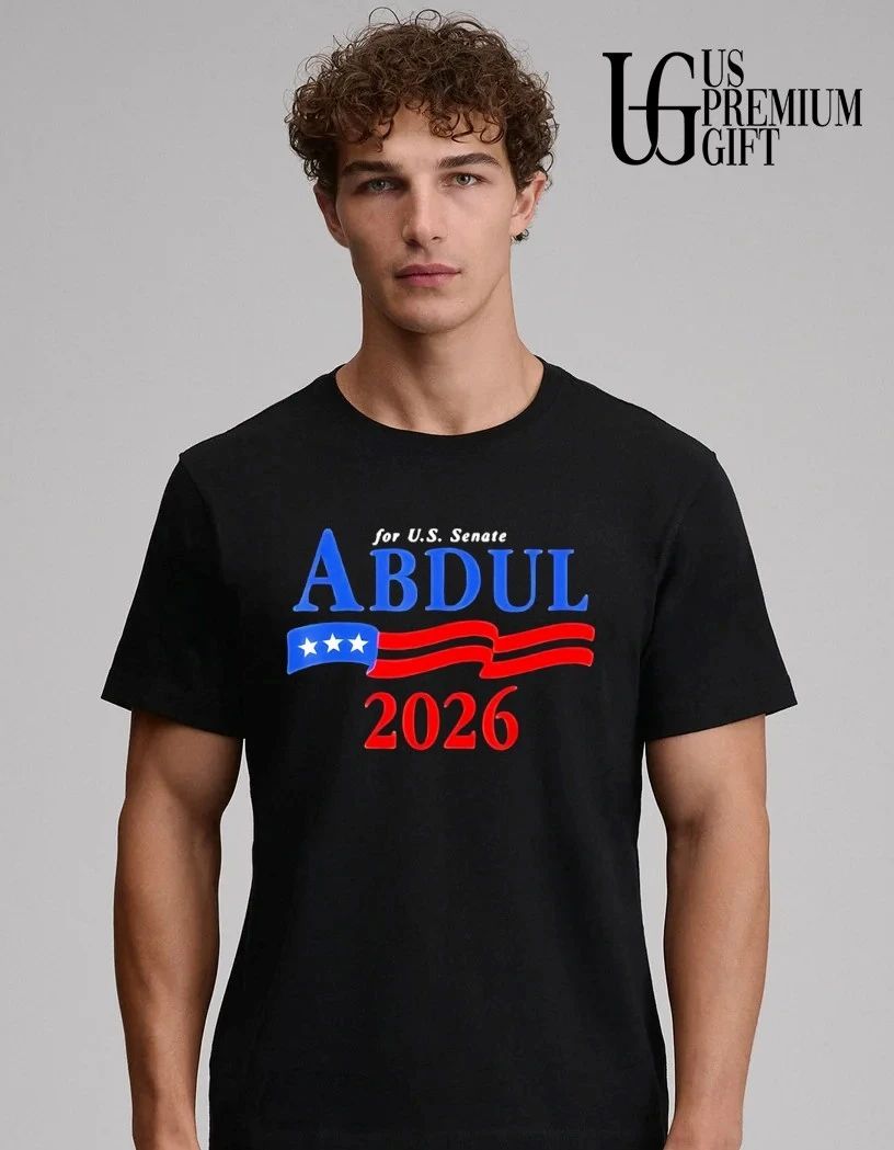 ABDUL for US Senate 2026 shirt