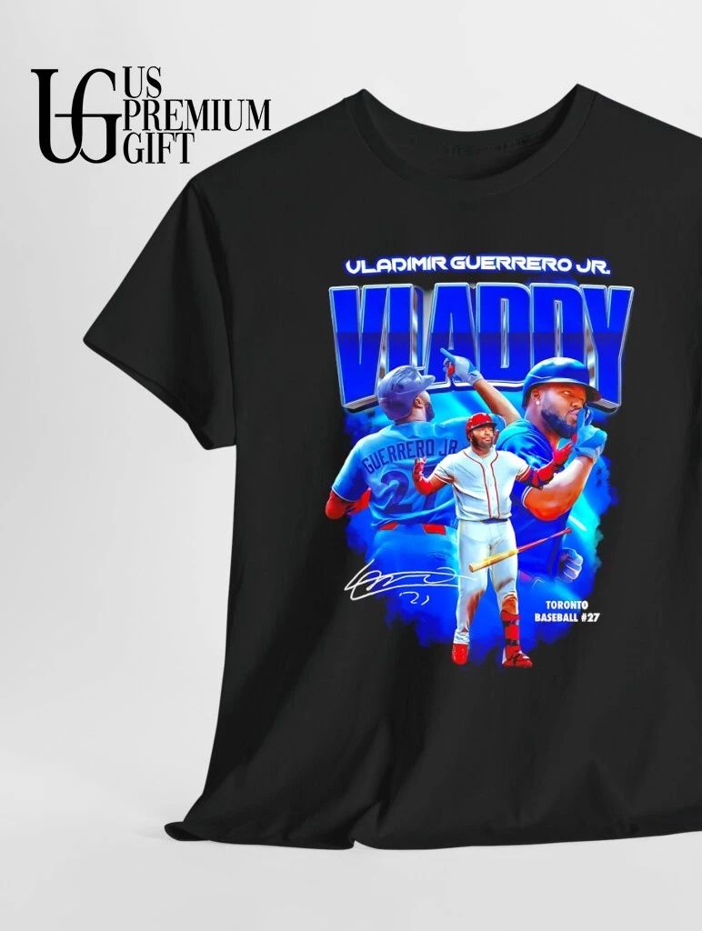 Vladimir Guerrero Jr. Toronto Blue Jays baseball 2026 signature shirt