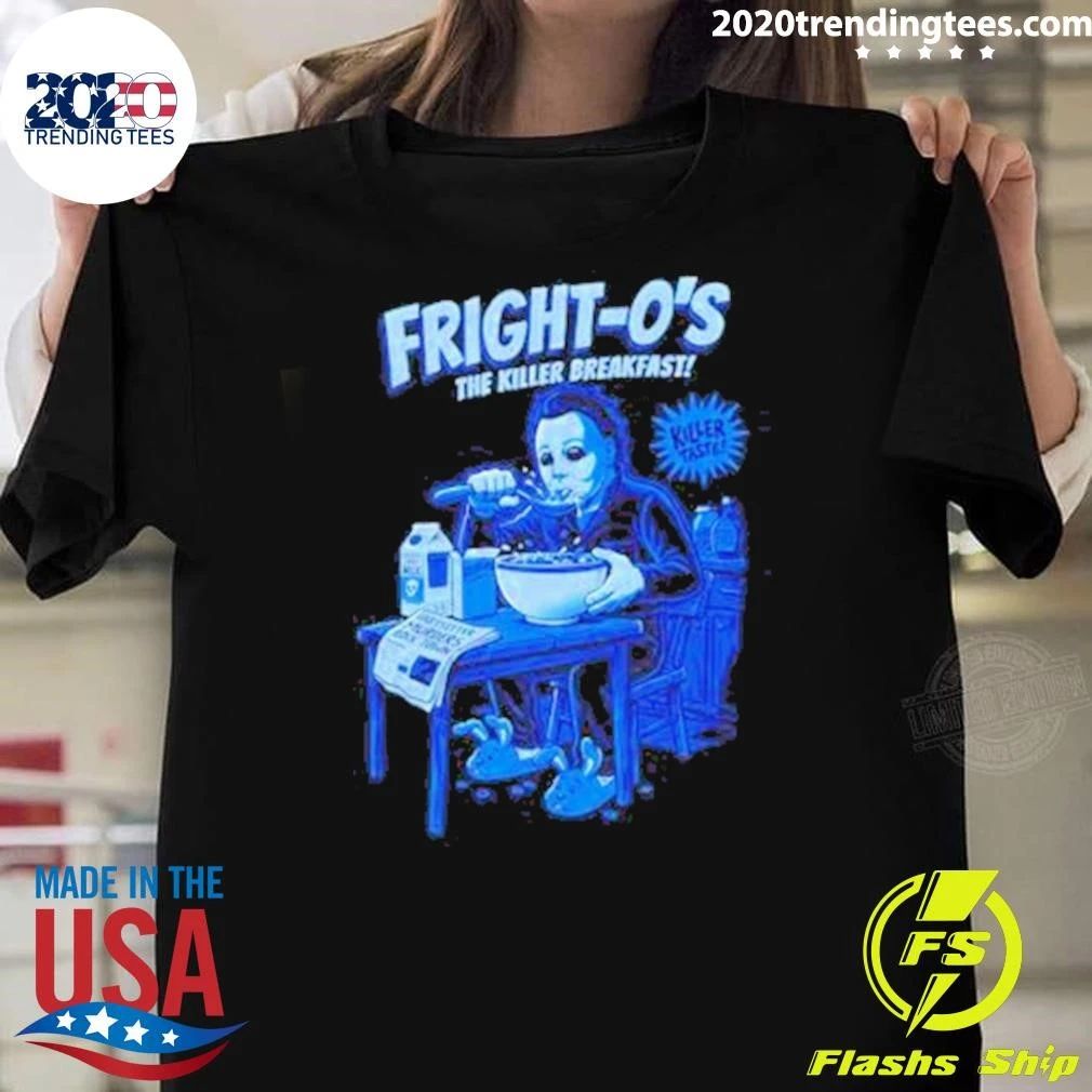Halloween Michael Myers From Fright O’s Cereal The Killer Breakfast Shirt