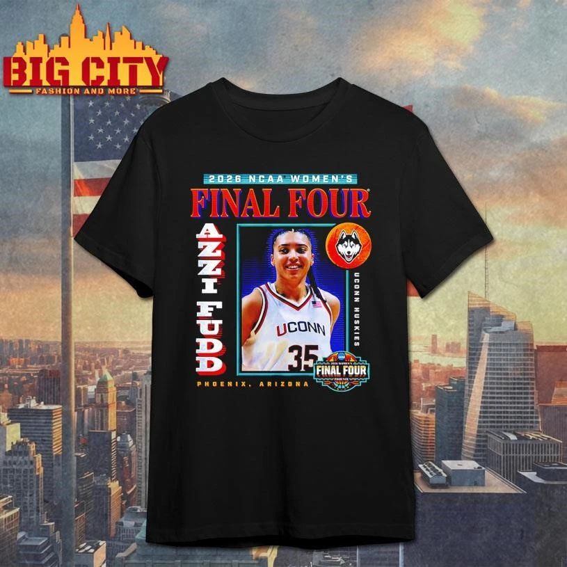 Azzi Fudd Uconn Final Four 2026 College Shirt