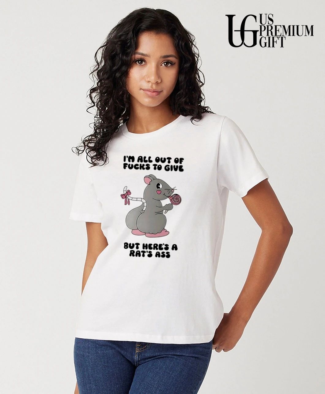Rat i’m all out of fucks to give but here’s a rat’s ass shirt