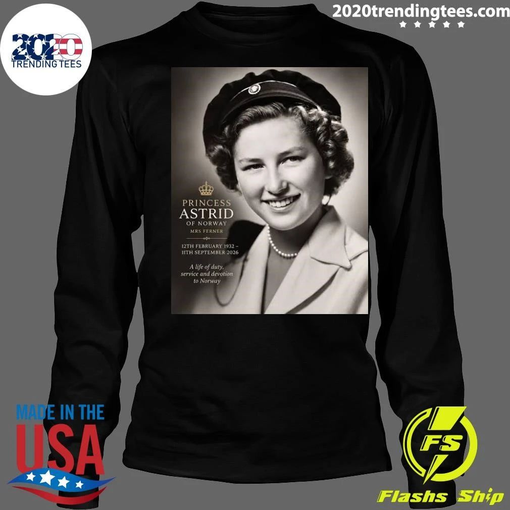 Rip Princess Astrid 1932-2026 Shirt