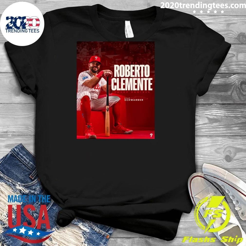 Kyle Schwarber 2026 Roberto Clemente Award Nominee Shirt