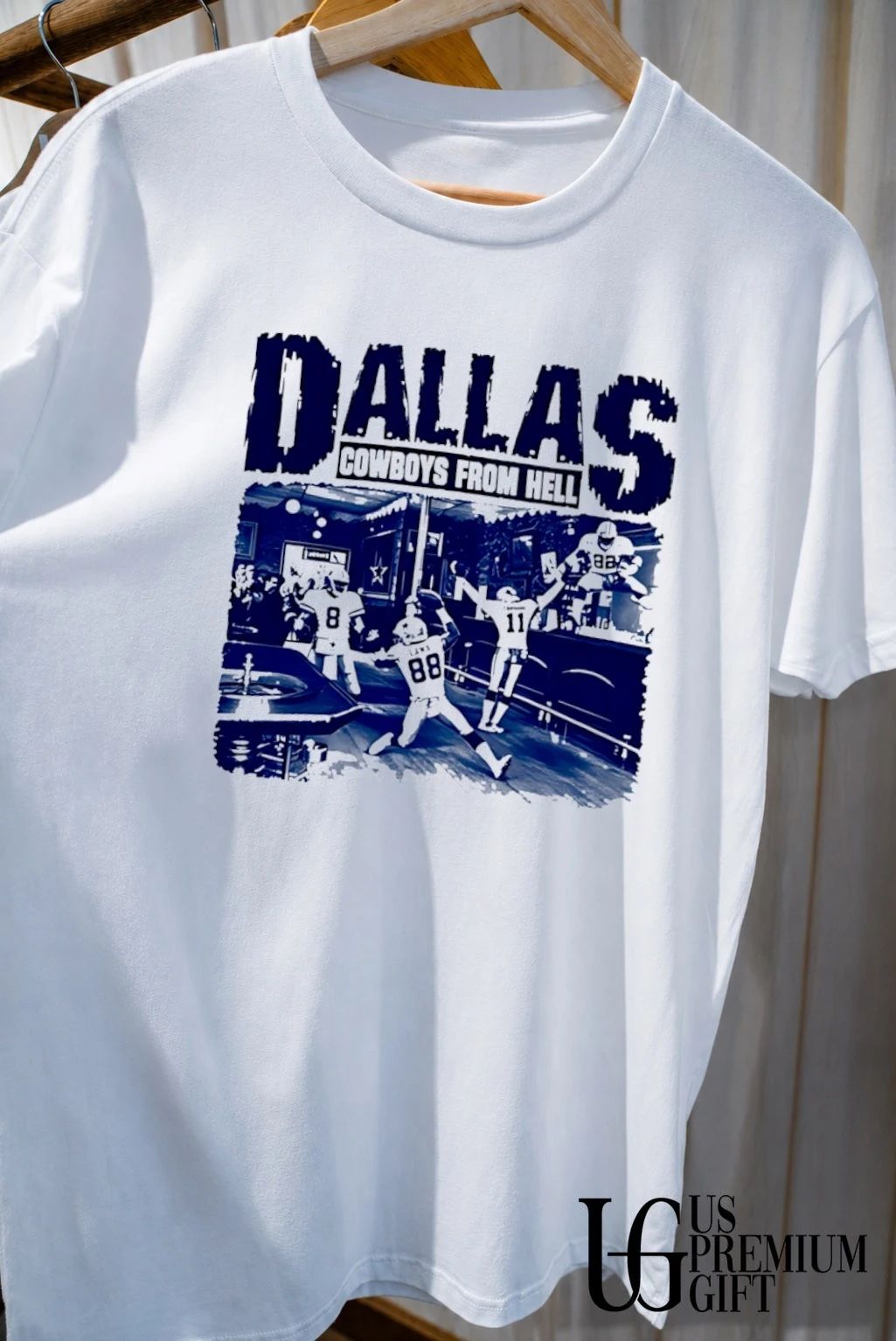 Dallas Cowboys from Hell Vintage Football shirt