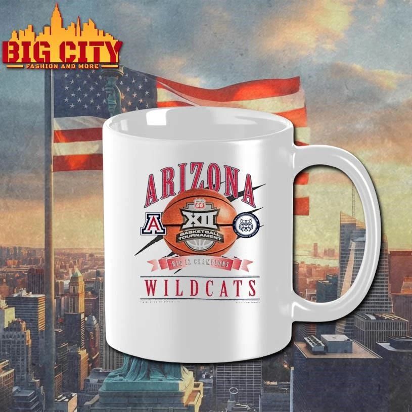 Arizona Wildcats Big 12 Mens Basketball Champions Shirt