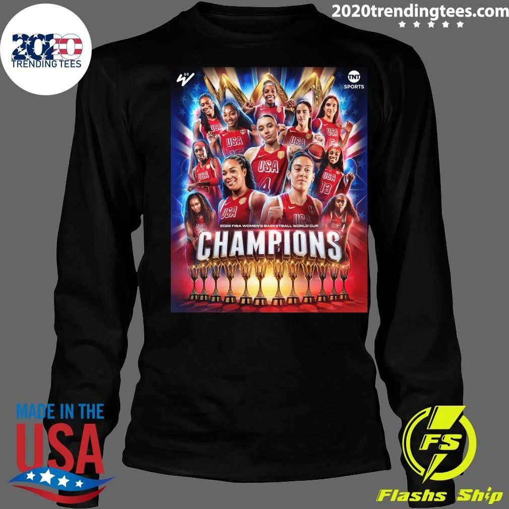 Team USA Wins the FIBA Women’s Basketball World Cup 2026 Shirt