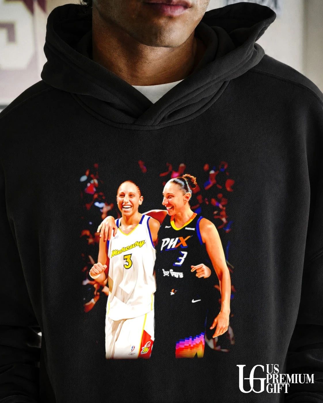 Diana Taurasi hug yourself Phoenix Mercury WNBA shirt