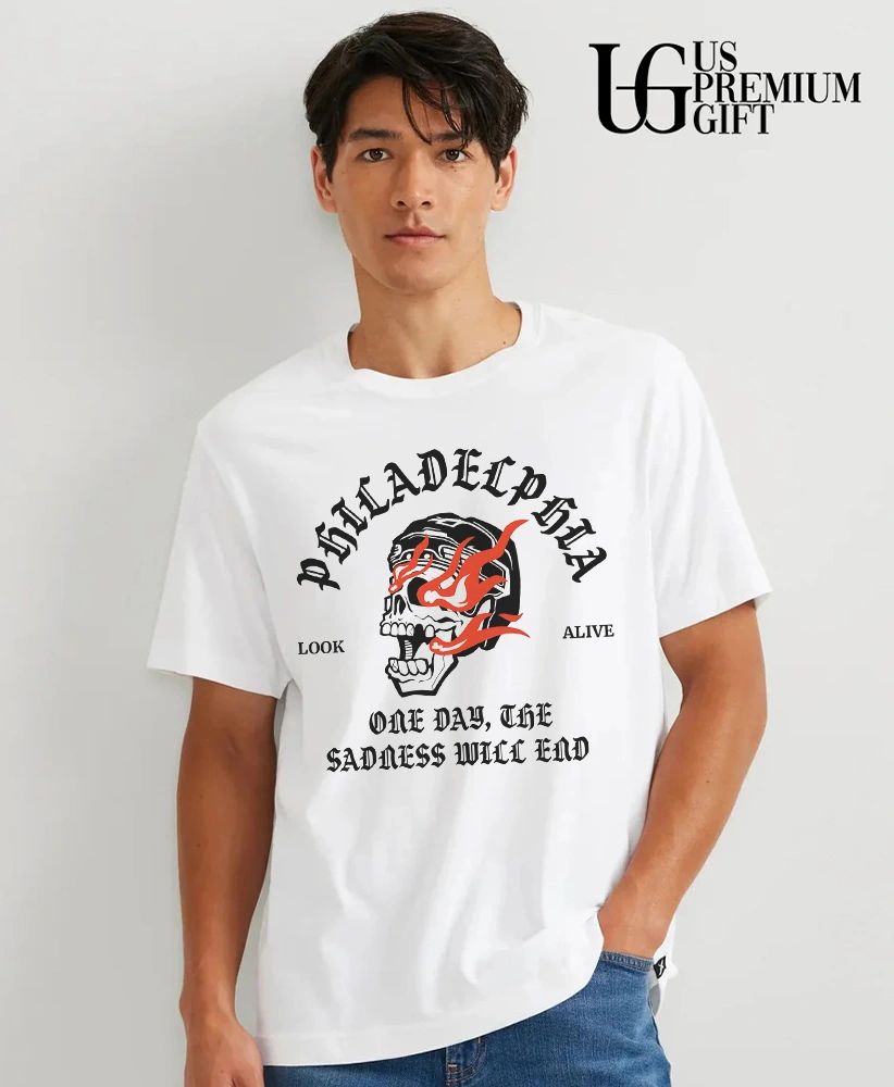 One day the sadness will end Philadelphia Flyers hockey shirt