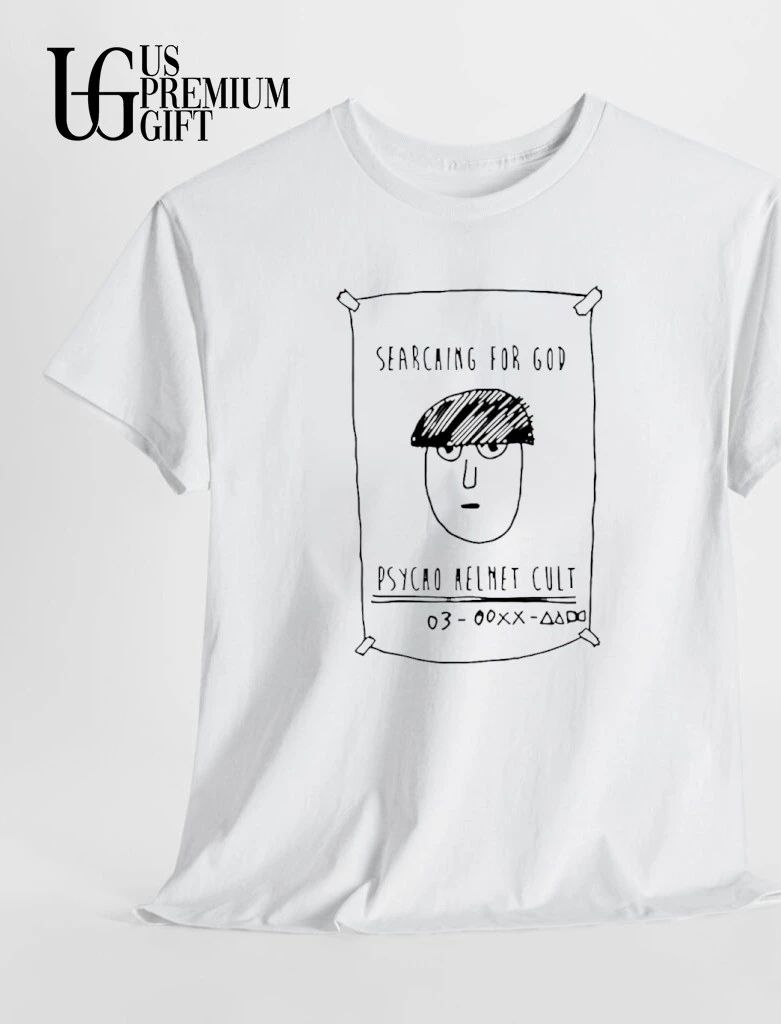 Searching For God Psycho Helmet Cult shirt