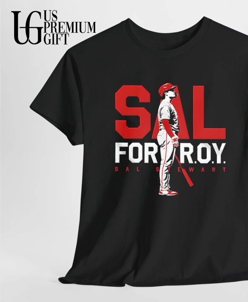 Sal Stewart for Rookie of the Year Cincinnati Reds baseball signature shirt