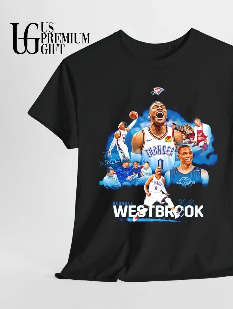 Russell Westbrook Oklahoma City Thunder NBA signature shirt
