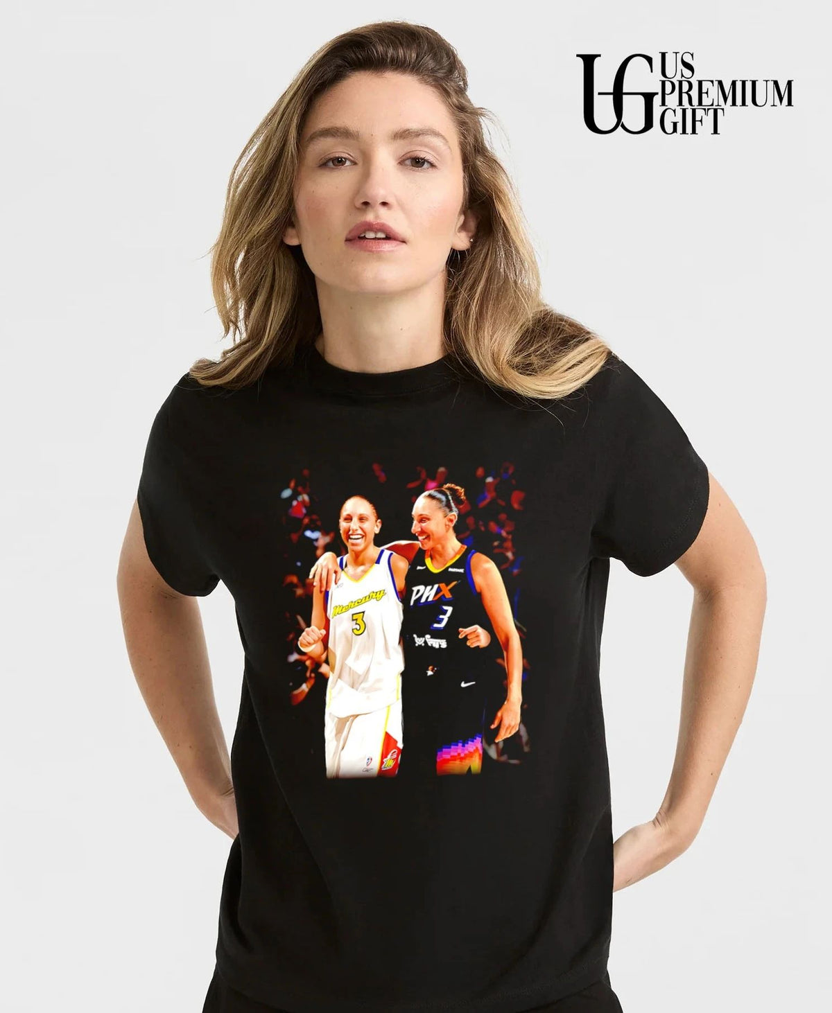 Diana Taurasi hug yourself Phoenix Mercury WNBA shirt