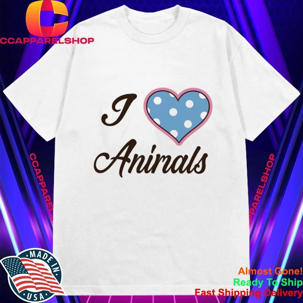 I Love Animals Shirt