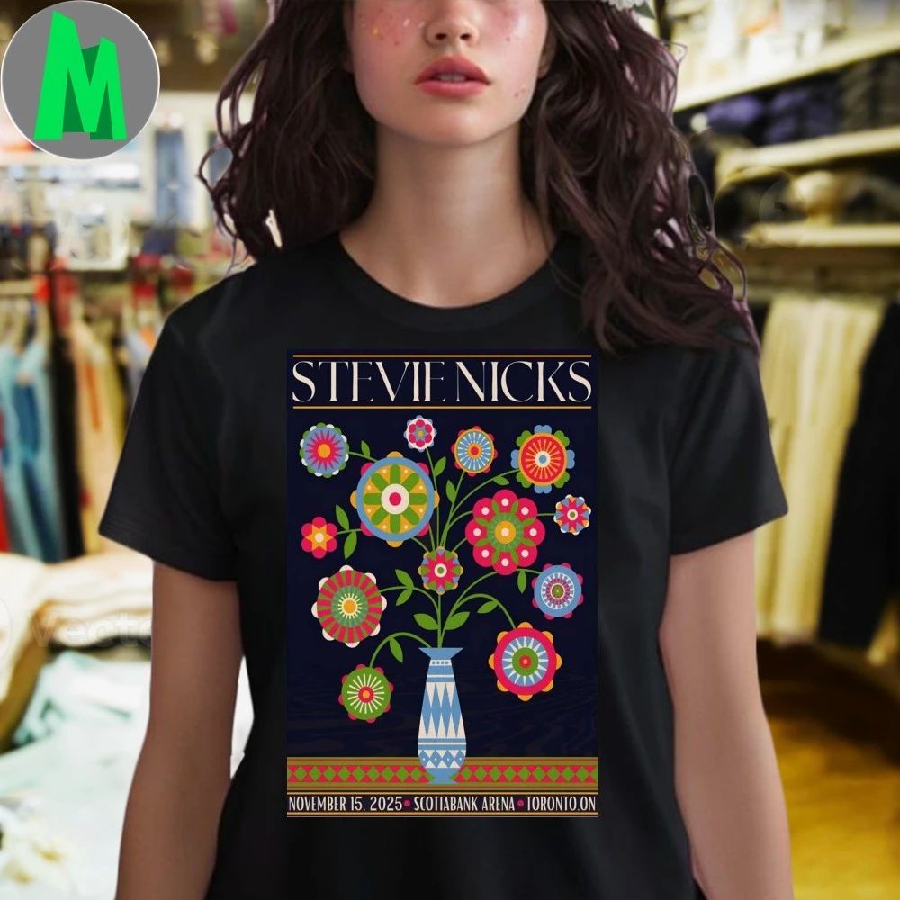 Stevie Nicks Nov 15 2025 Toronto Tour Poster Shirt