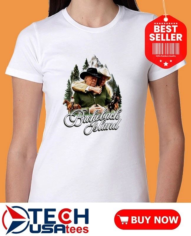 Bill Clinton and Donald Trump Brokeback Island shirt