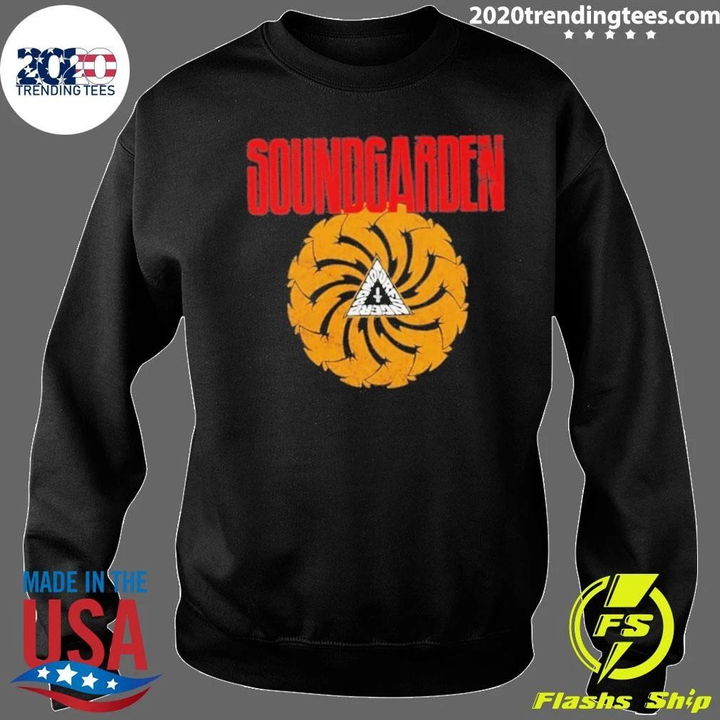 Soundgarden Badmotorfinger Logo Grunge Rock Band Shirt