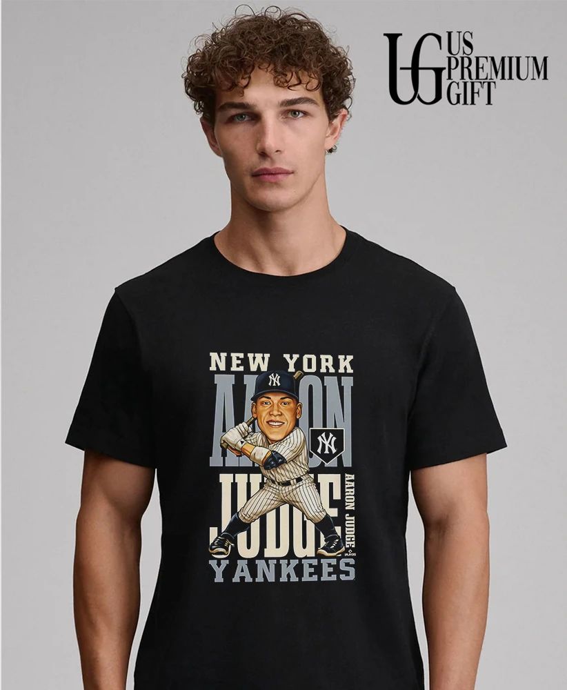 Aaron Judge New York Yankees baseball 2026 caricature shirt