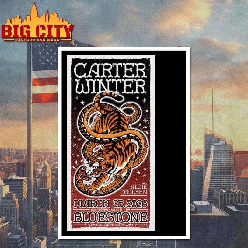 Carterwinter Columbus OH March 25 2026 Poster Shirt