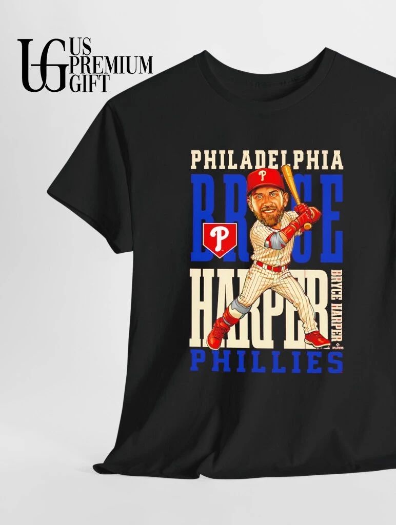 Bryce Harper Philadelphia Phillies baseball 2026 caricature shirt