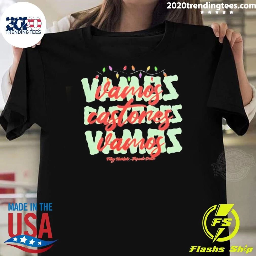 Vamos Castores Vamos Lightning Christmas Shirt