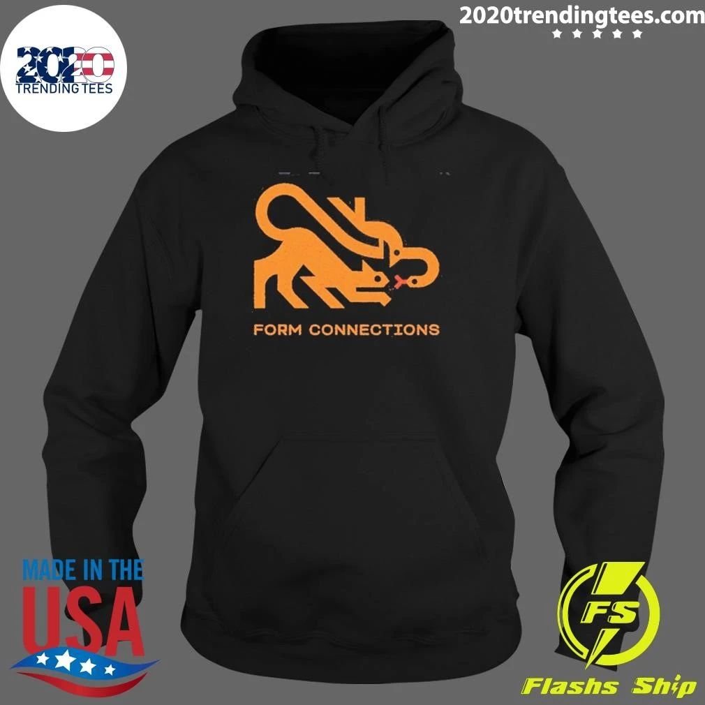 Form Connections Abstract Art Minimalist Design Shirt