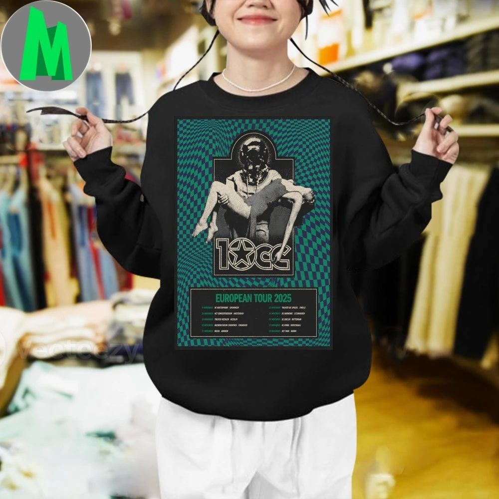 Poster 10cc 2025 EU Tour Shirt