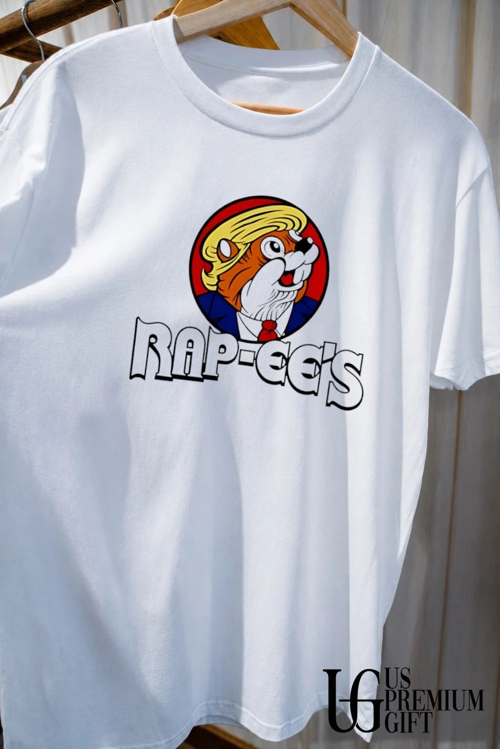 Donald Trump Rap-ee’s Parody Buc-ee’s shirt