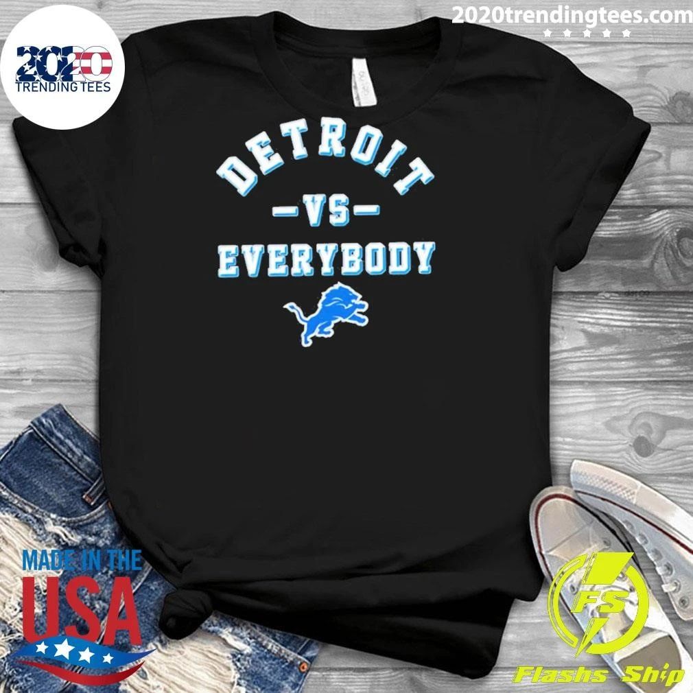 Detroit Lions Vs Everybody 2026 Logo Shirt