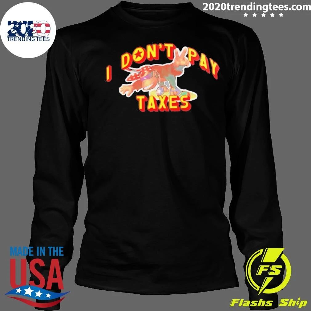 Monkey I Don’t Pay Taxes Shirt
