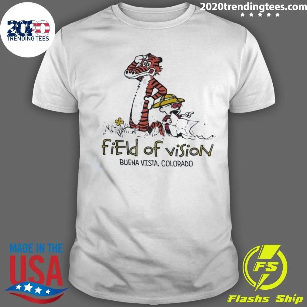 Field of Vision Buena Vista Colorado Wookles Cartoon Shirt