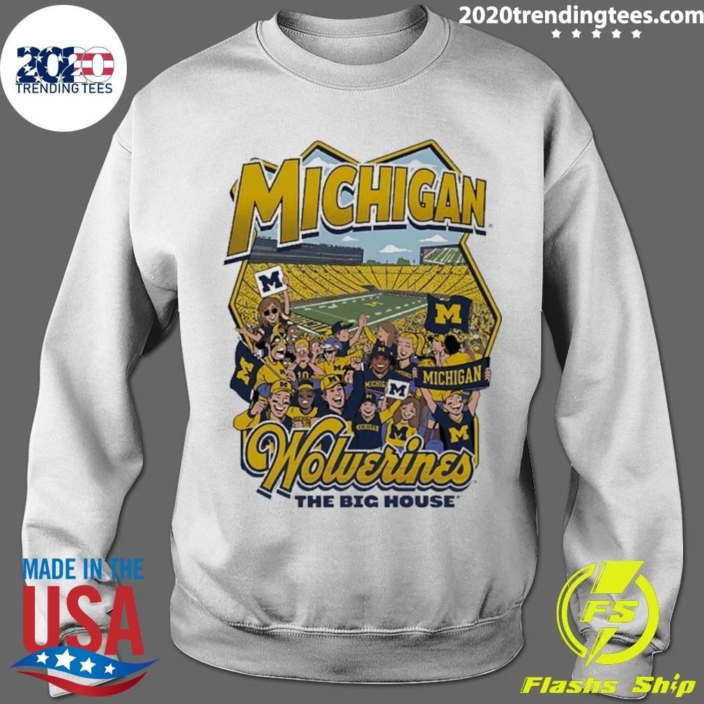 Michigan Wolverines The Big House 2026 Celebration Shirt