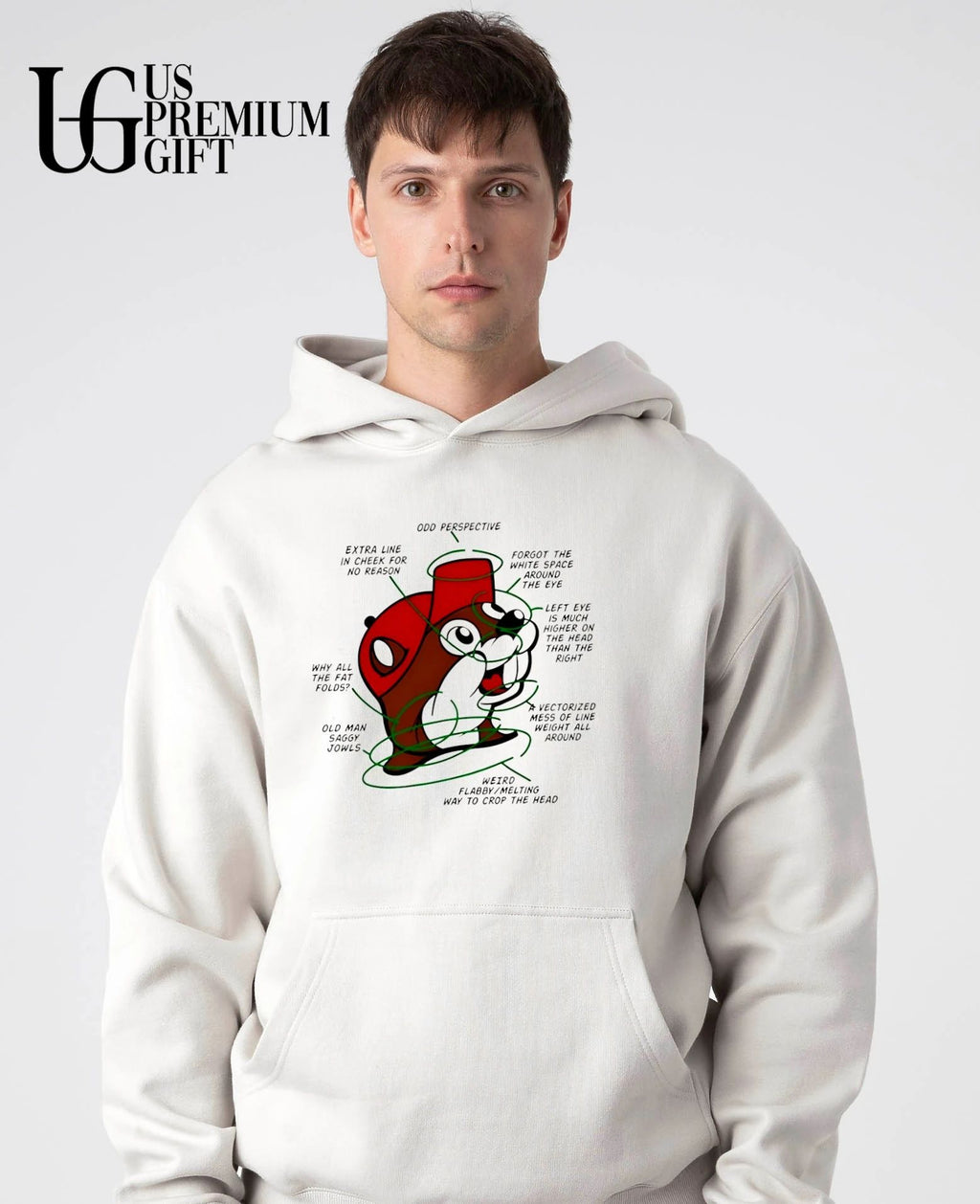 Buc-Ee’s Odd Perspective Vectorized Mess Critique shirt