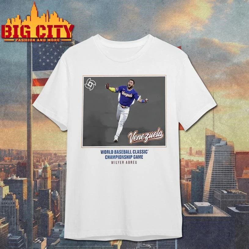 Wilyer Abreu Venezuela Baseball 2026 World Baseball Classic Home Run Picture Shirt
