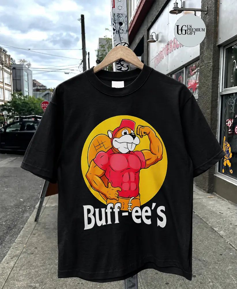 Bucee’s Buff Ees Muscle logo shirt