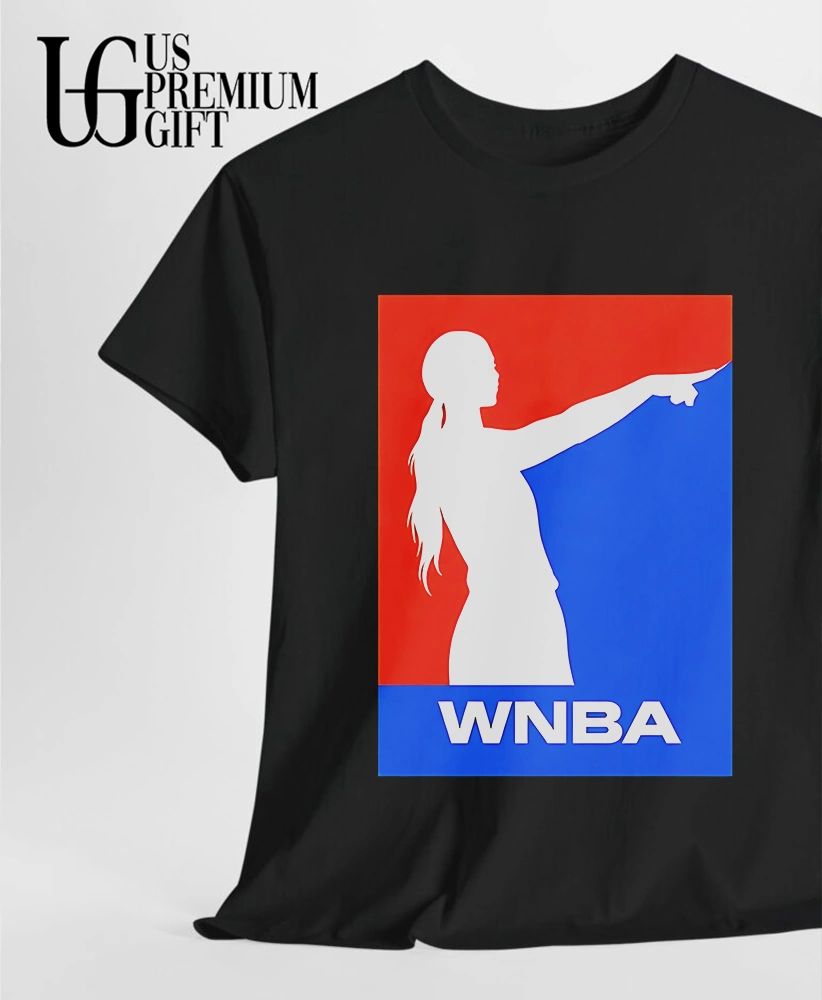 Sophie Cunningham WNBA silhouette basketball logo shirt