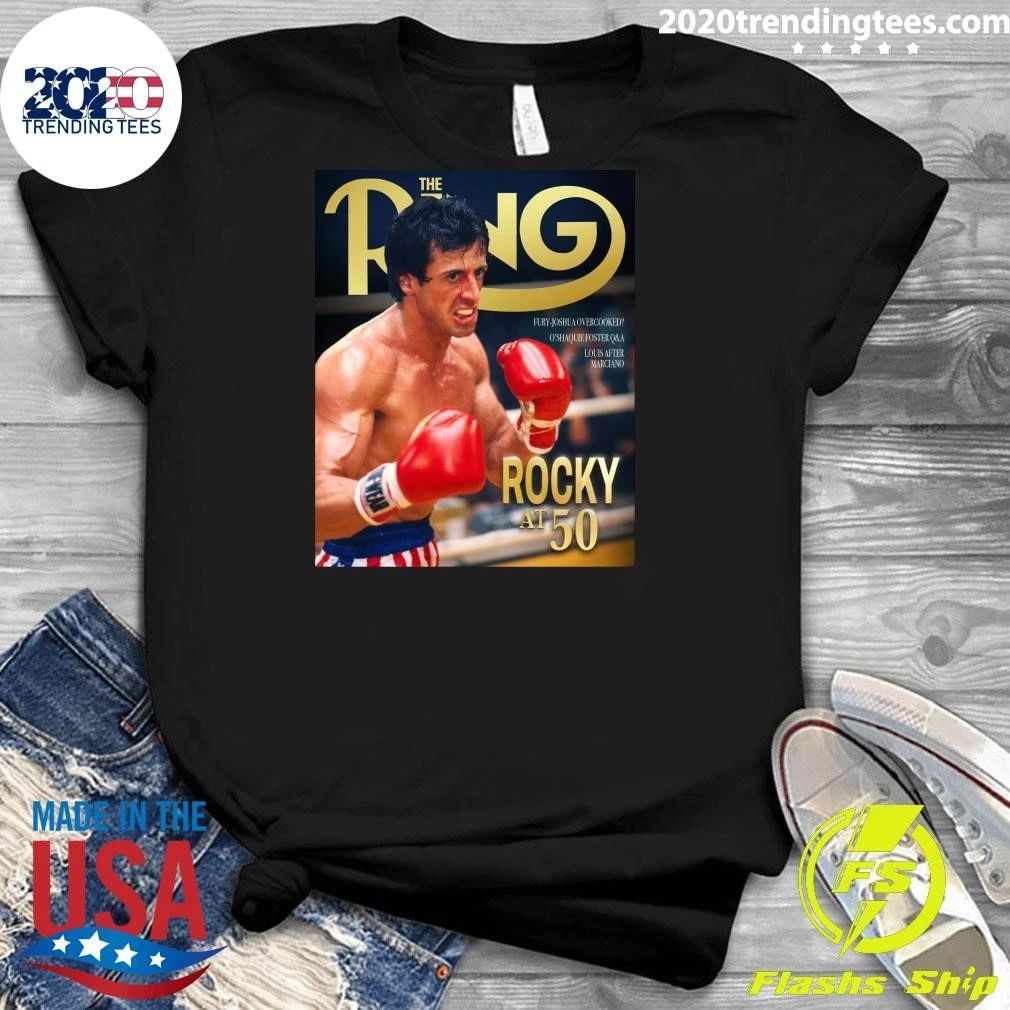 The 50th Anniversary Of The Legendary Boxing Film Series Starring Sylvester Stallone As Rocky Shirt