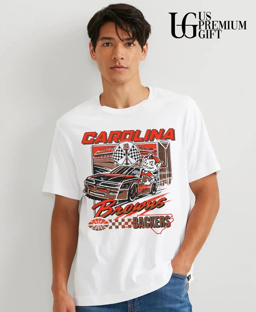 Carolina Browns Backers racing graphic shirt