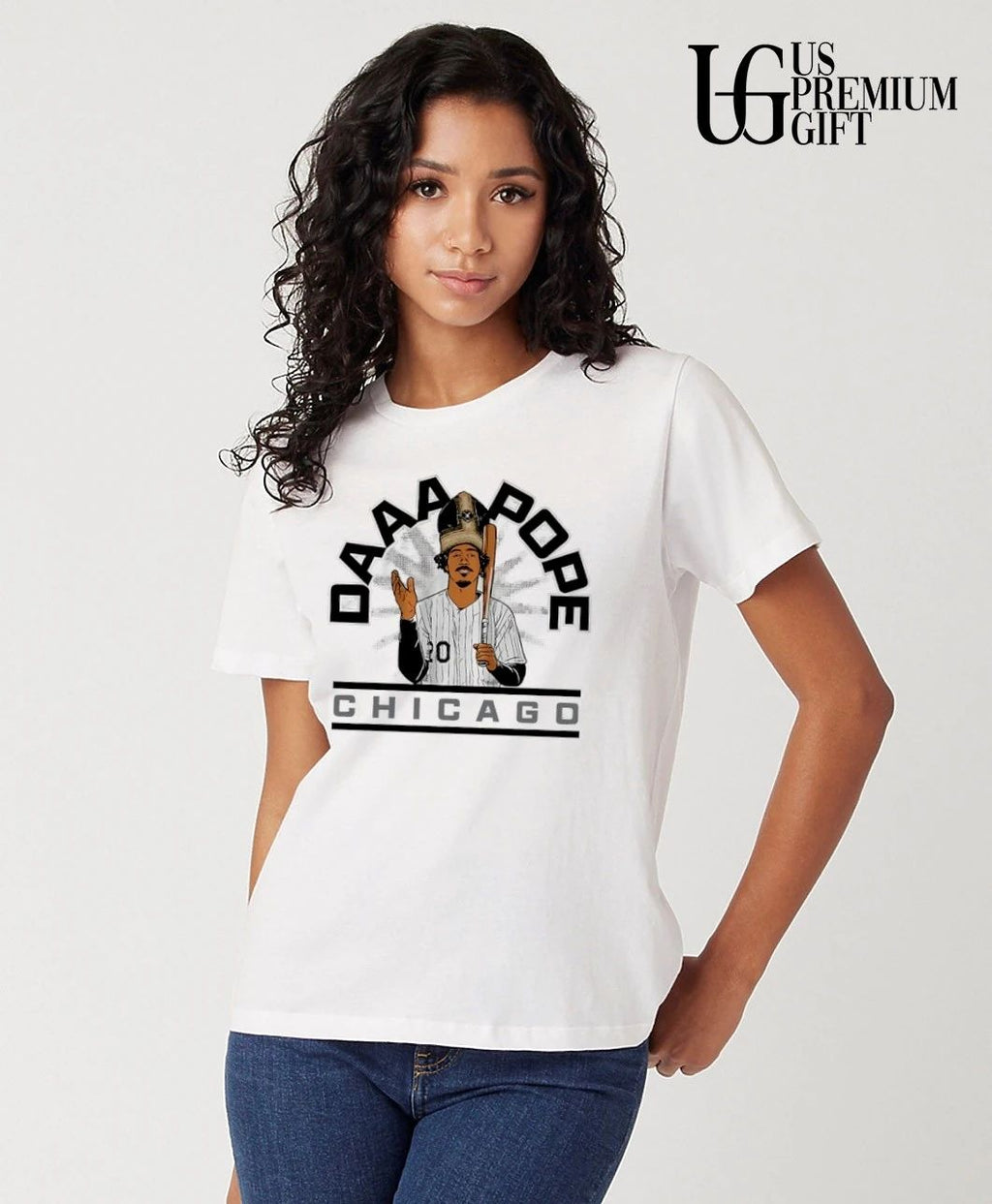Daaa Pope White Sox Chicago’s baseball shirt