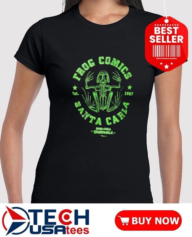 Frog Comics The Lost Boys Santa Carla Boardwalk est 1987 shirt