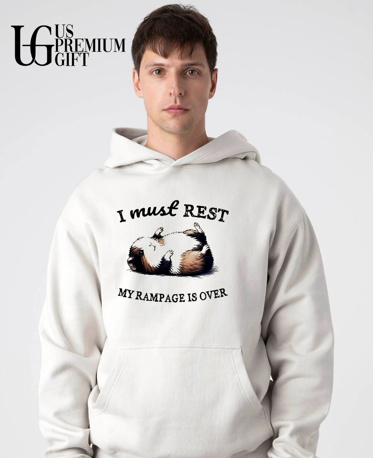 Cavia Porcellus I must rest my rampage is over shirt