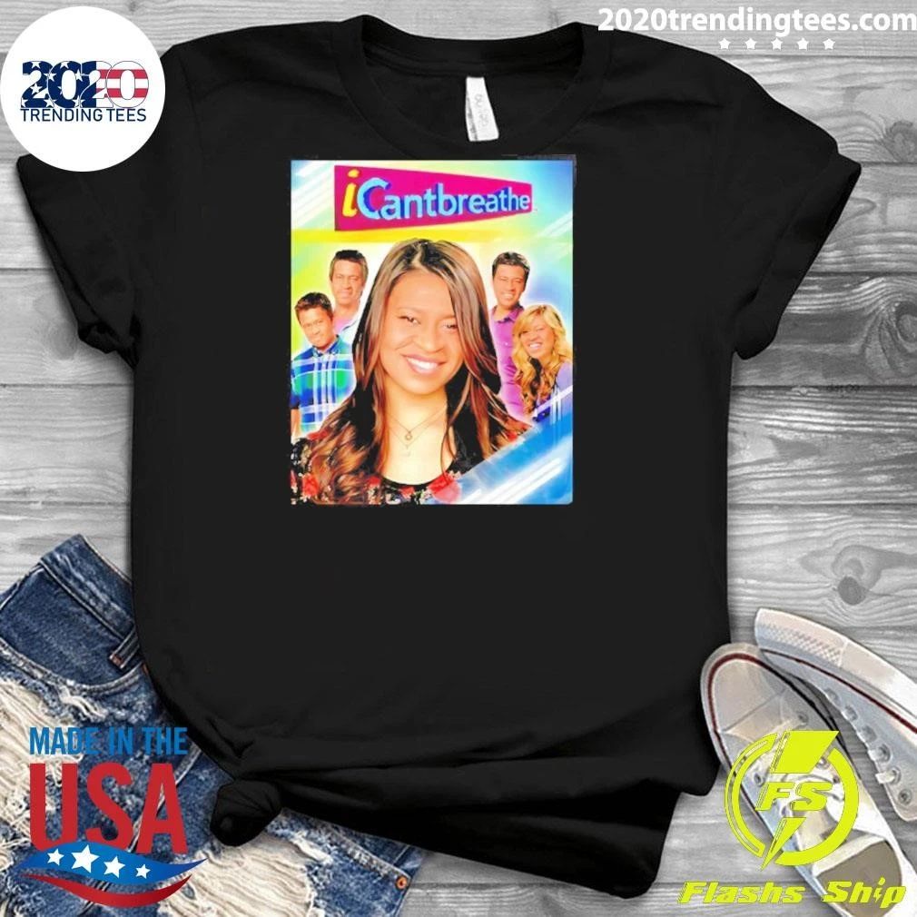 Icantbreathe Icarly Parody Television Meme Shirt
