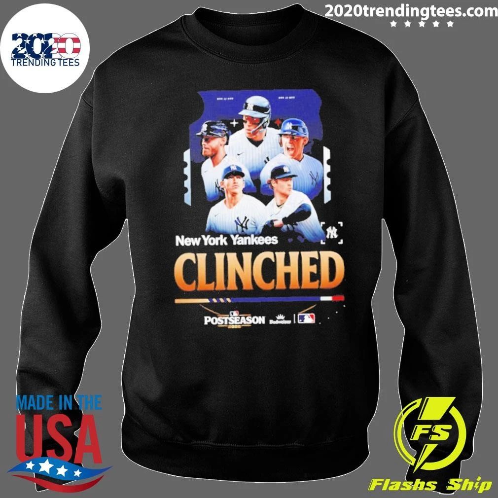 New York Yankees Clinched Postseason 2026 Shirt