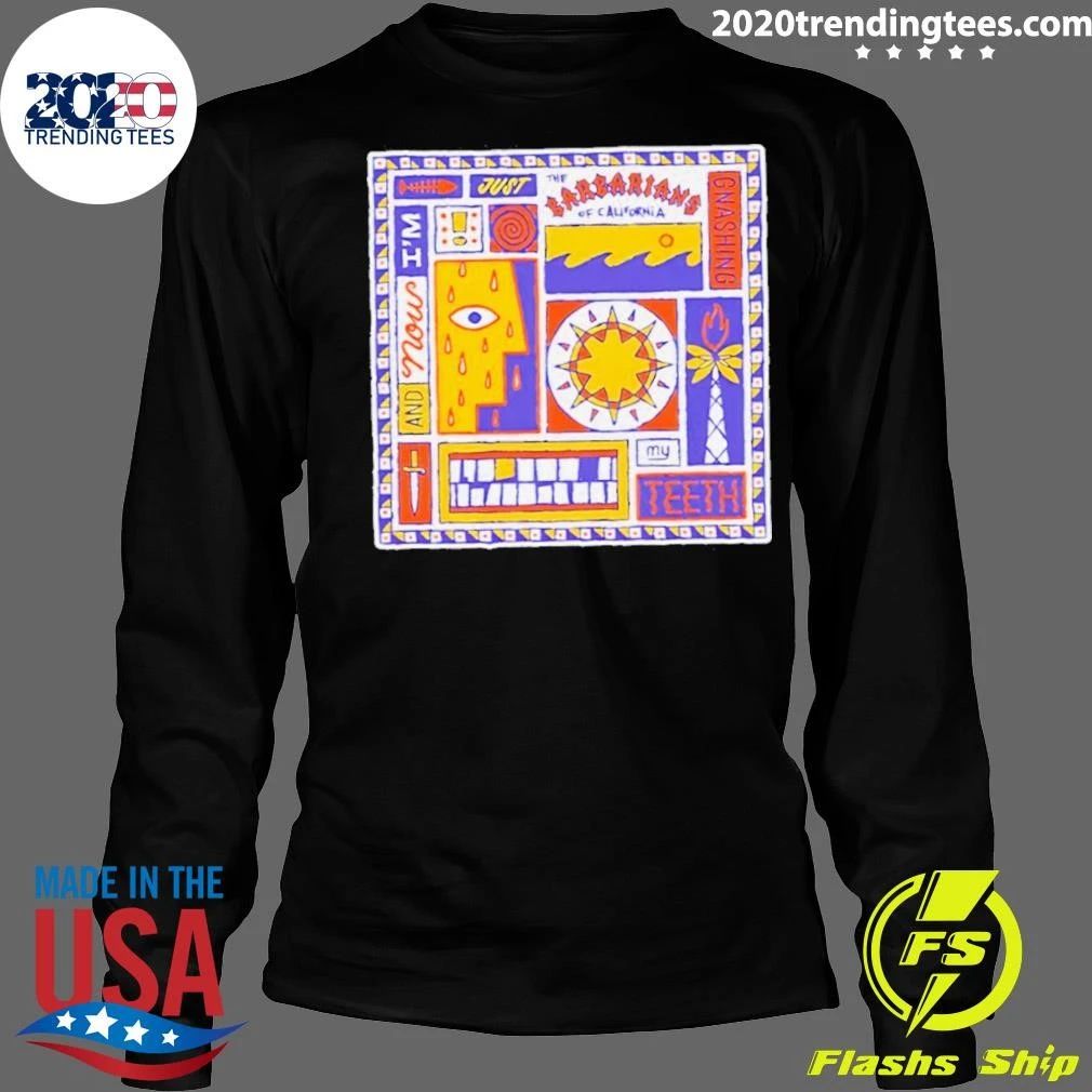The Barbarians Of California Anijgmt Album Cover Shirt