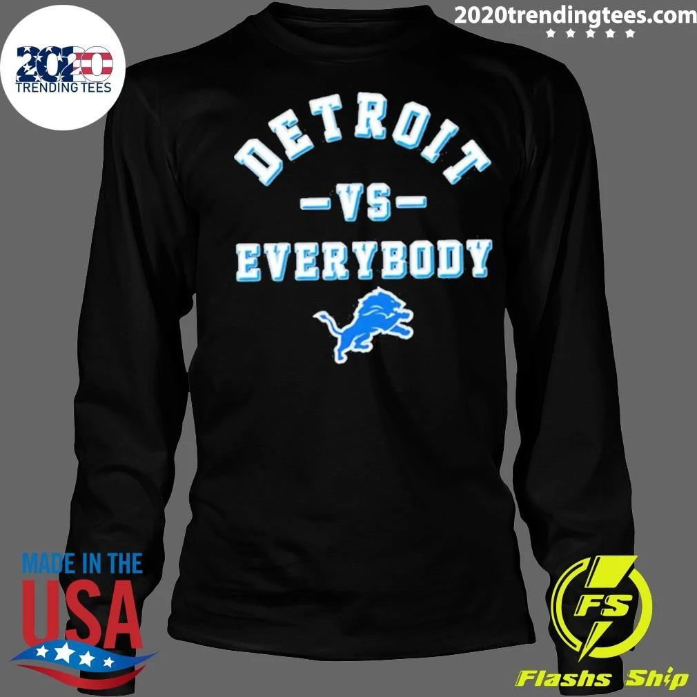 Detroit Lions Vs Everybody 2026 Logo Shirt