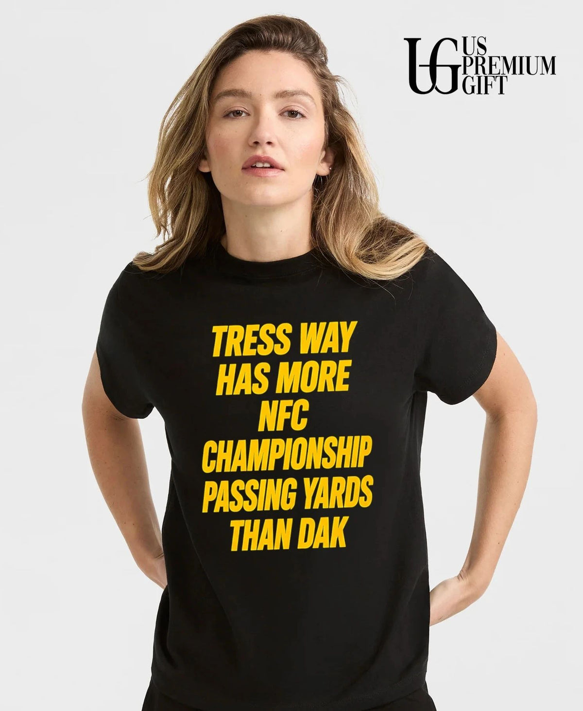 Tress Way Has More NFC Championship Passing Yards Than Dak shirt