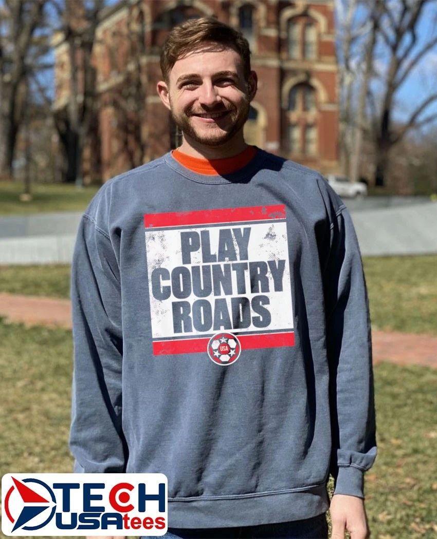 USA Soccer Play Country Roads 2026 World Cup shirt
