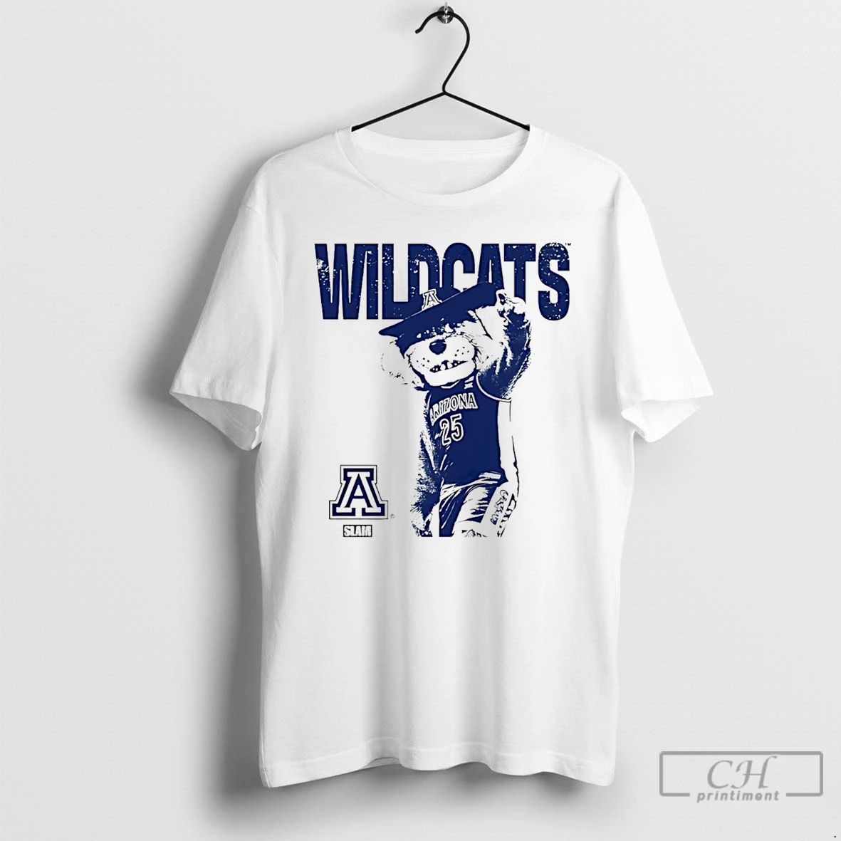 Classic Arizona Wildcats Mascot Mode Slam Graphic
