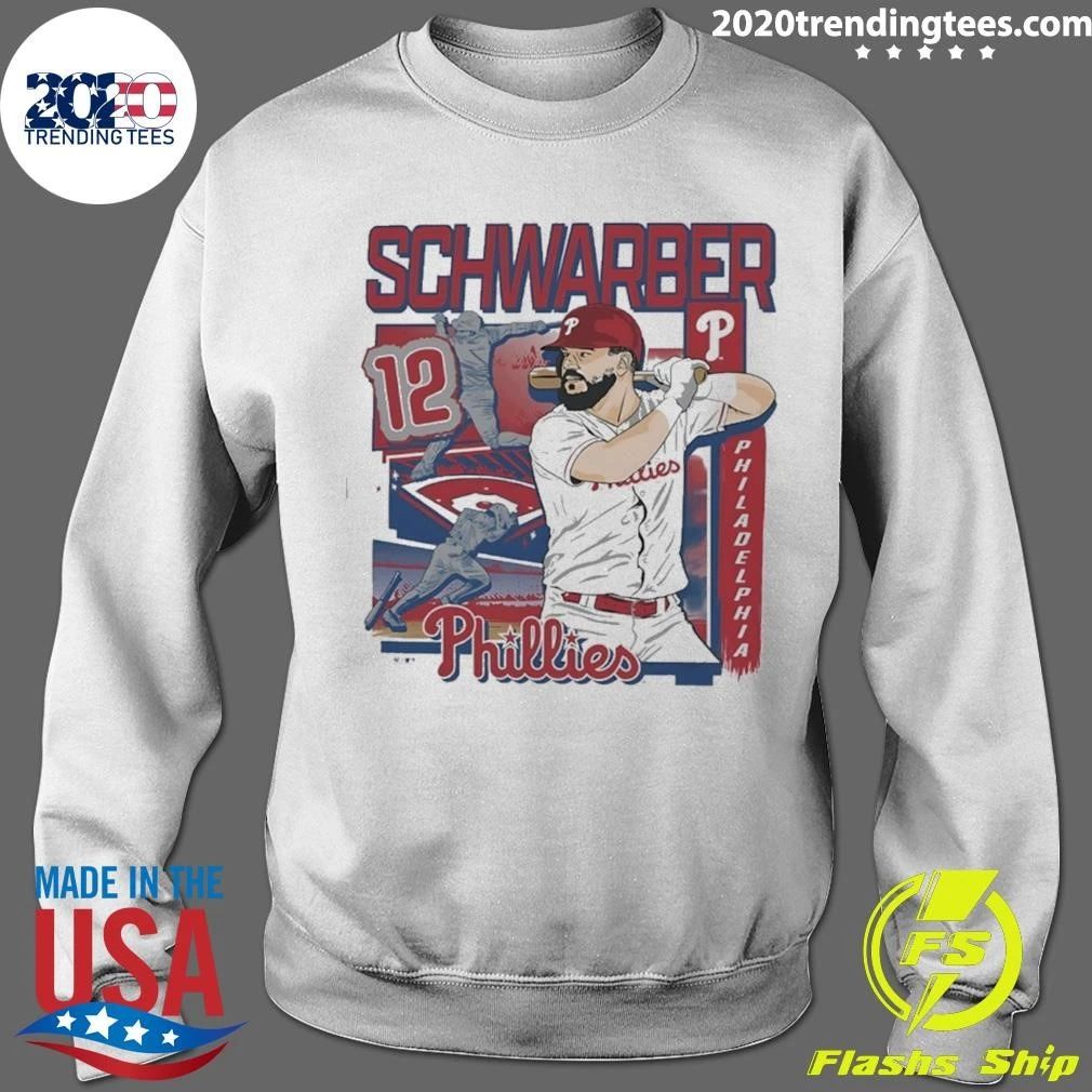 Philadelphia Phillies Kyle Schwarber Player Collage Shirt